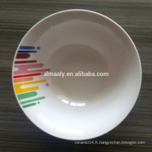 Vente en gros SGS saladier en porcelaine chinoise